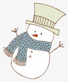 Snowman Cartoon Free Download Png Hq Clipart - Cartoon, Transparent Png, Free Download
