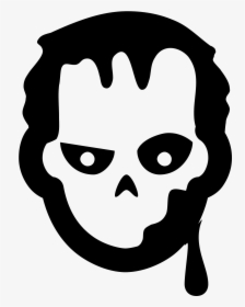 Vector Zombie Vector Black And White Download - Zombie Icon Png, Transparent Png, Free Download