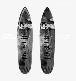 Transparent Thug Life Png - Surfboard, Png Download, Free Download