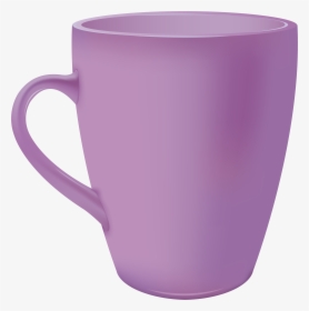 Violet Cup Png Clipart - Transparent Background Cup Clip Art, Png Download, Free Download