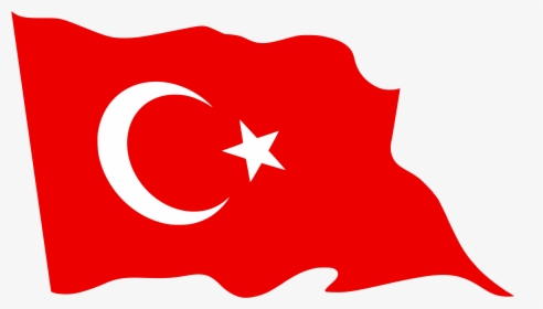 Flag Of Turkey - Red Waving Flag Png, Transparent Png, Free Download