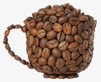 Coffee Beans Cup Png, Transparent Png, Free Download