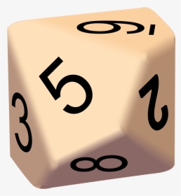 Dice - 10 Sided Dice Transparent, HD Png Download, Free Download
