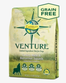Turkey Meal & Butternut Squash Bag - Earthborn Holistic Venture, HD Png Download, Free Download