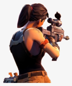 Fortnite Character With Gun Png , Transparent Cartoons - Fortnite Character With Gun Transparent, Png Download, Free Download