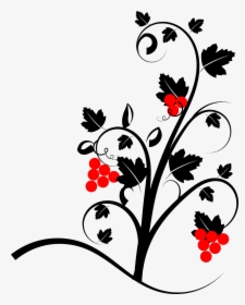 Wall Drawing Vine Grape, HD Png Download, Free Download
