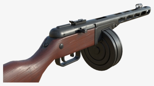 Ppsh-41 Png - Firearm, Transparent Png, Free Download