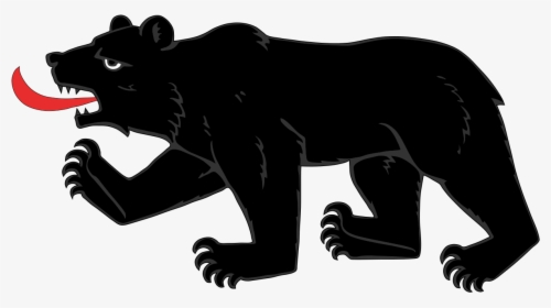 Black Panther Png 18, Buy Clip Art - Heraldic Bear Passant, Transparent Png, Free Download