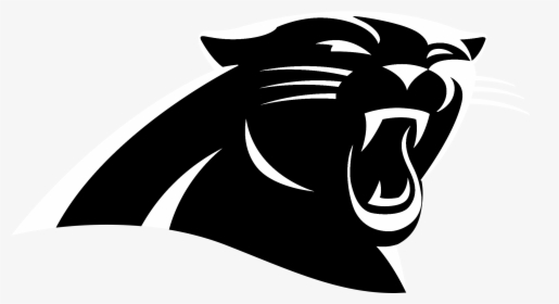 Black Panther Symbol Png - Carolina Panthers Logo, Transparent Png, Free Download
