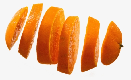 One Orange In Many Slices Png Image - Cut Orange Slice Png, Transparent Png, Free Download