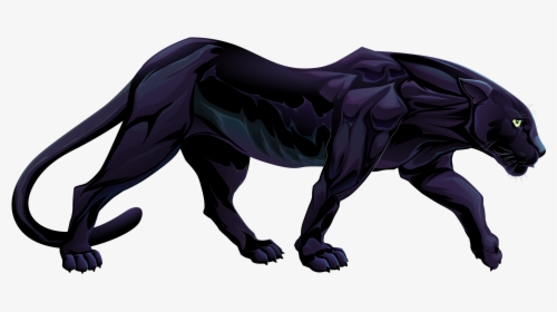 Transparent Black Panther Png - Black Panther Body Animal, Png Download, Free Download