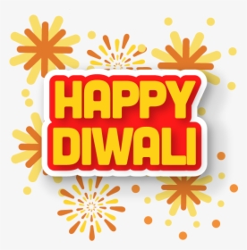 Diwali Stickers Messages Sticker - Happy Diwali Text Png, Transparent Png, Free Download