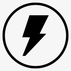 Shock Electric Electricity Error Notice Round - Electricity In Circle Png, Transparent Png, Free Download