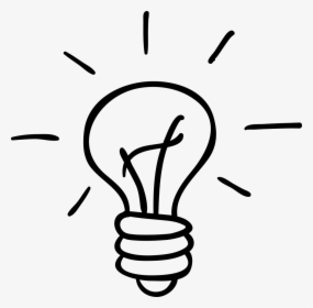 Bulb Drawing Hand Drawn Image Freeuse Stock - Hand Drawn Light Bulb Png, Transparent Png, Free Download