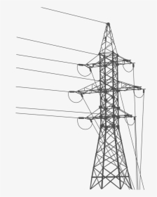 Power Lines No Background - Electric Tower Transparent Background, HD Png Download, Free Download