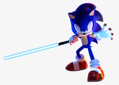 Sonic The Hedgehog Star Wars Jedi Knight - Sonic The Hedgehog Jedi, HD Png Download, Free Download