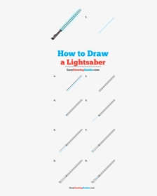 How To Draw Lightsaber - Like Us Follow Us, HD Png Download, Free Download