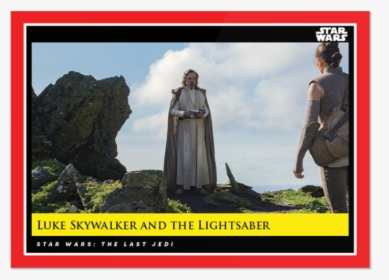 Luke Skywalker And The Lightsaber - Star Wars The Last Jedi Stills, HD Png Download, Free Download