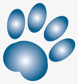 Bluehound Custom Tees Paw Print - Circle, HD Png Download, Free Download