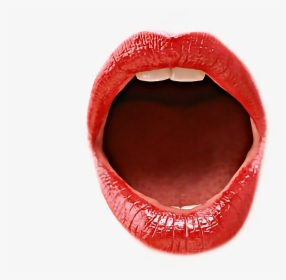Openmouth Sticker Open Lips Png- - Real Open Mouth Png, Transparent Png, Free Download