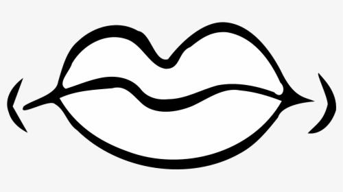 Disagree Picpng Image - Clipart Mouth Black And White, Transparent Png, Free Download