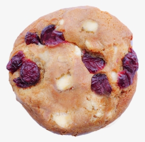 White Chocolate Cranberry Cookie Png, Transparent Png, Free Download