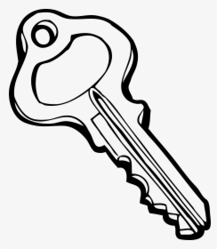 Key Clipart Black And White Png, Transparent Png, Free Download