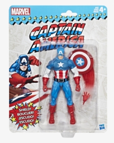 Marvel Legends Vintage Captain America , Png Download - Marvel Legends Vintage Captain America, Transparent Png, Free Download