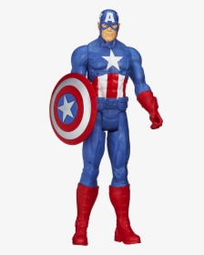 Captain America Png Free Download - Hasbro Marvel Captain America, Transparent Png, Free Download