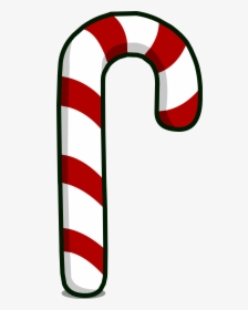 Giant Candy Cane Sprite 002 - Png Candy Cane, Transparent Png, Free Download