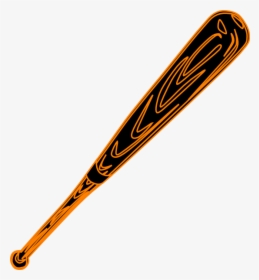 Baseball Bat Svg Clip Art Clkerm Vector Clip Art - Baseball Bat Art Png, Transparent Png, Free Download