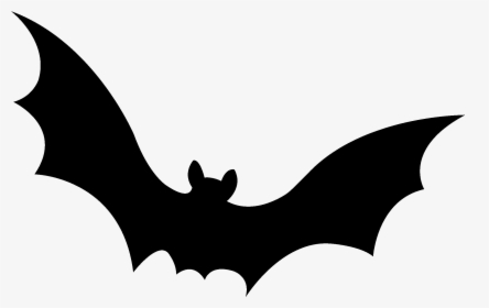 Free Bat Stencil, Download Free Clip Art, Free Clip - Halloween Bats, HD Png Download, Free Download