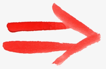 Transparent Red Arrow - Paint Stroke Png Arrow, Png Download, Free Download
