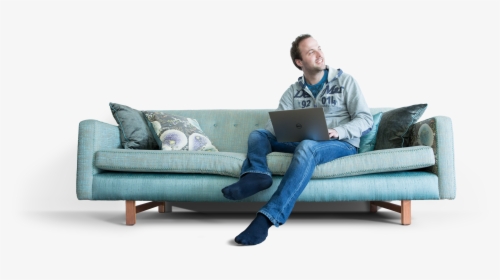 Png Table -people Sitting On A Couch Png - People On Sofa Png, Transparent Png, Free Download