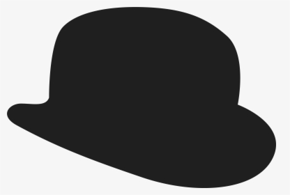 Top Hat Png Silhouette - Bowler Hat Clipart Png, Transparent Png, Free Download