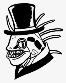 Murloc In Top Hat , Png Download - Murloc With Hat, Transparent Png, Free Download