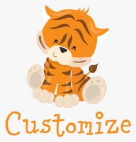 Transparent Baby Tiger Png - Meilenstein Baby 8 Monate, Png Download, Free Download