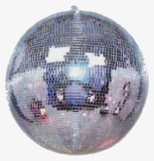 #moodboard #aesthetic #sticker #party #disco #discoball - Silver Disco Ball Png, Transparent Png, Free Download