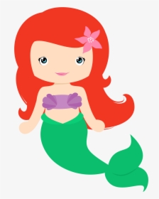 Ariel Vector Mermaid Cartoon Transparent Png Clipart - Cartoon Mermaid, Png Download, Free Download
