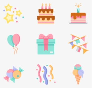 Birthday - Spring Cute Vector Png, Transparent Png, Free Download