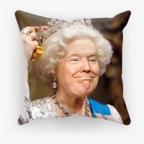 Transparent Trump Face Png - Trump And Queen Funny, Png Download, Free Download