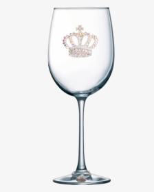 Ab Crown Jeweled Stemmed Glass - It's Wine O Clock Glas, HD Png Download, Free Download