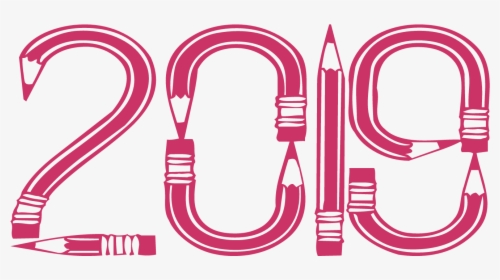 2019 New Year Text Free Png Image, Transparent Png, Free Download