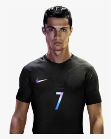 Ronaldo Sport Nike Football Png - Cristiano Ronaldo White Background, Transparent Png, Free Download