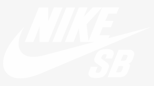 Nike Logo Clipart Blank - Nike Sb Logo White, HD Png Download, Free Download