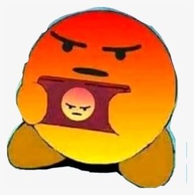 #kirby #mad #triggered #funny #red #memes - Angry Facebook Emoji Meme, HD Png Download, Free Download