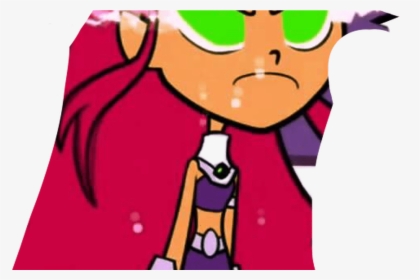 Starfire Rage Triggered 1000% Angry Blast Freetoedit - Cartoon, HD Png Download, Free Download