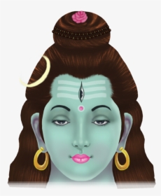 Shiva Png - Face Of Lord Shiva, Transparent Png, Free Download