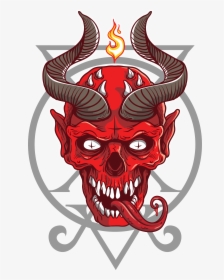 Diablo Png - Demon Great Horns, Transparent Png, Free Download