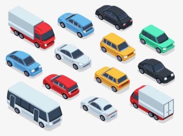 Isometric Car Vector Free, HD Png Download, Free Download